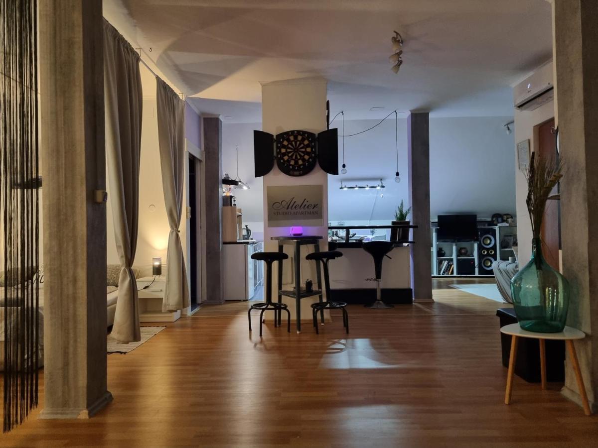 Apartman Atelier Karlovac Bagian luar foto