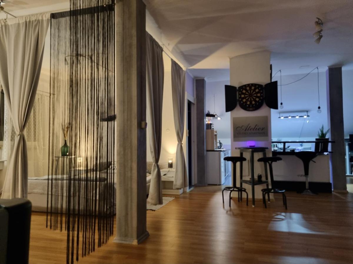 Apartman Atelier Karlovac Bagian luar foto